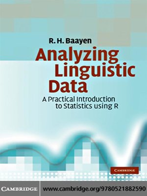 cover image of Analyzing Linguistic Data